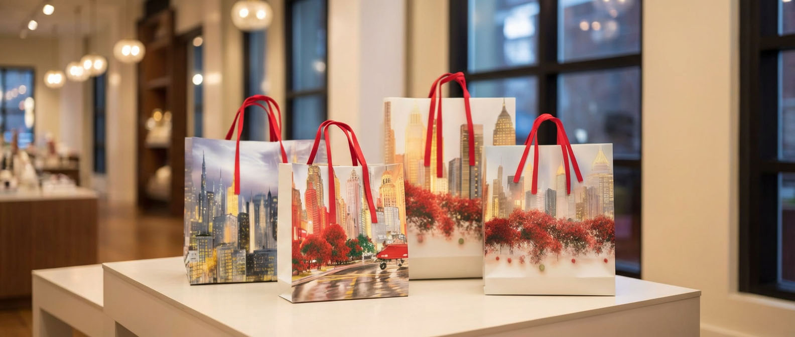 Baskılı Hediyelik Poşet - Baskılı Poşetcim