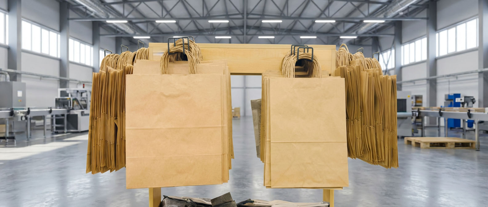 Baskılı Kraft Çanta - Baskılı Poşetcim