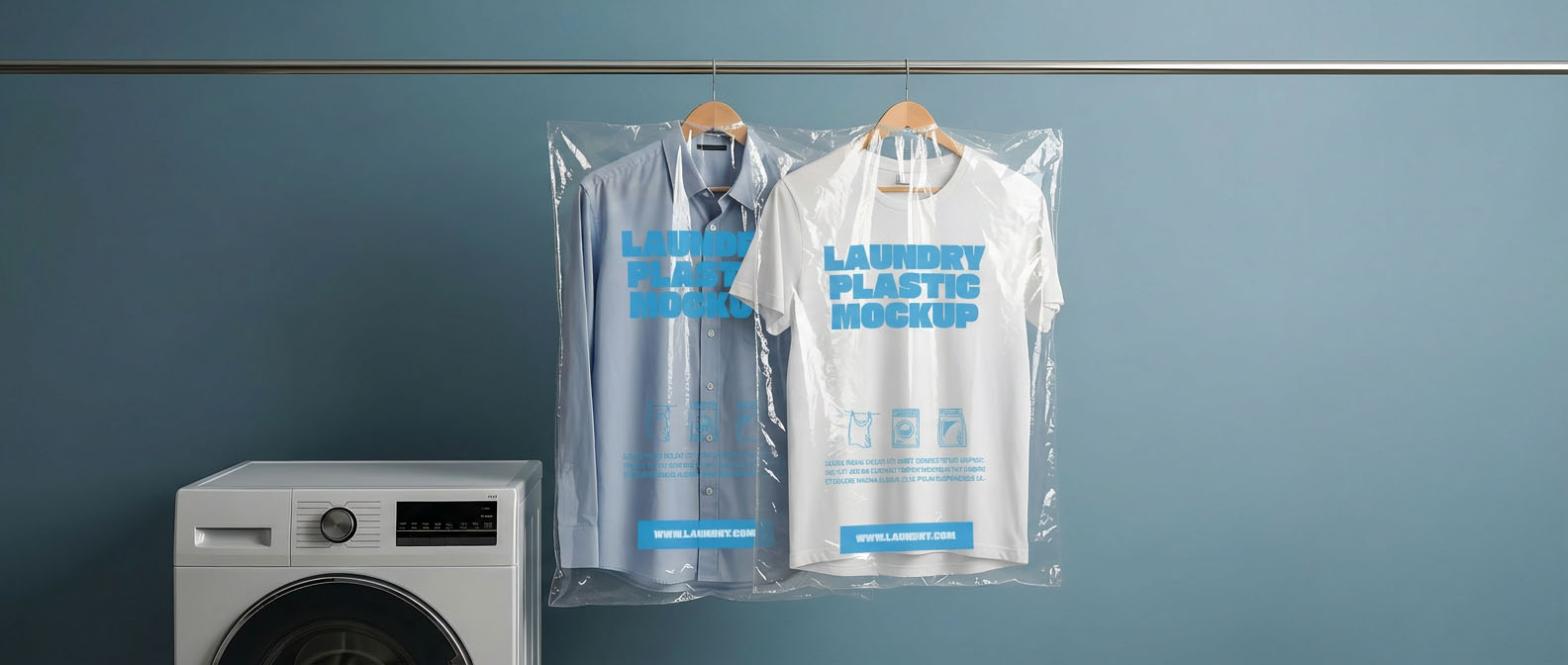 Baskılı Kuru Temizleme Poşeti - Baskılı Poşetcim