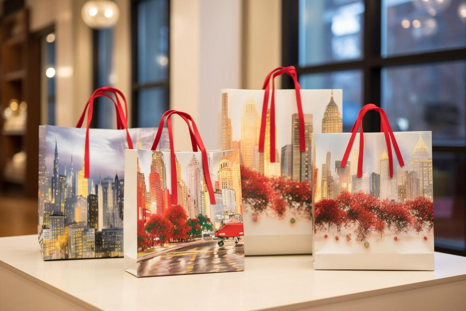 Baskılı Hediyelik Poşet - Baskılı Poşetcim