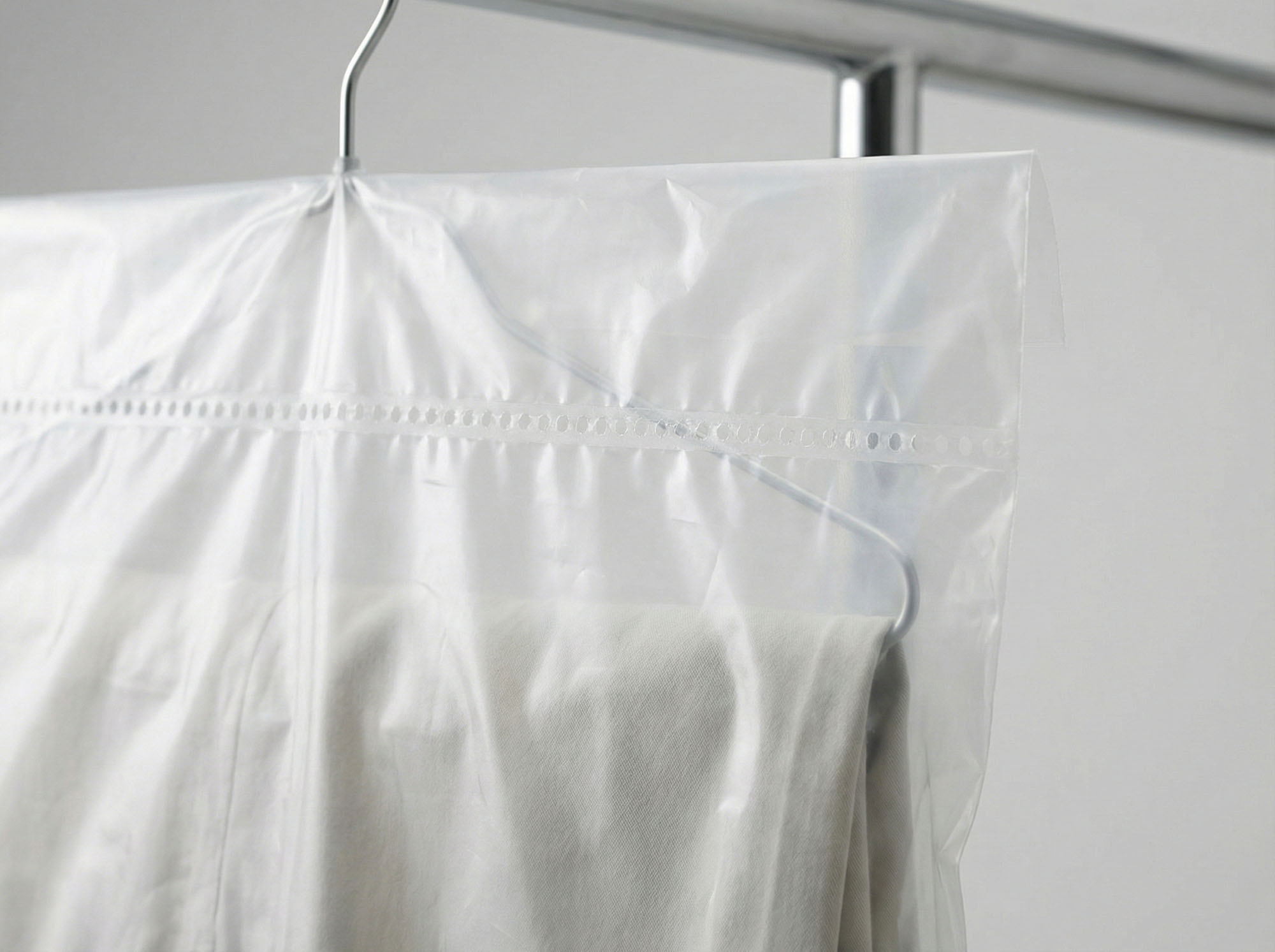 Koparmalı Elbise Poşeti - Baskılı Poşetcim