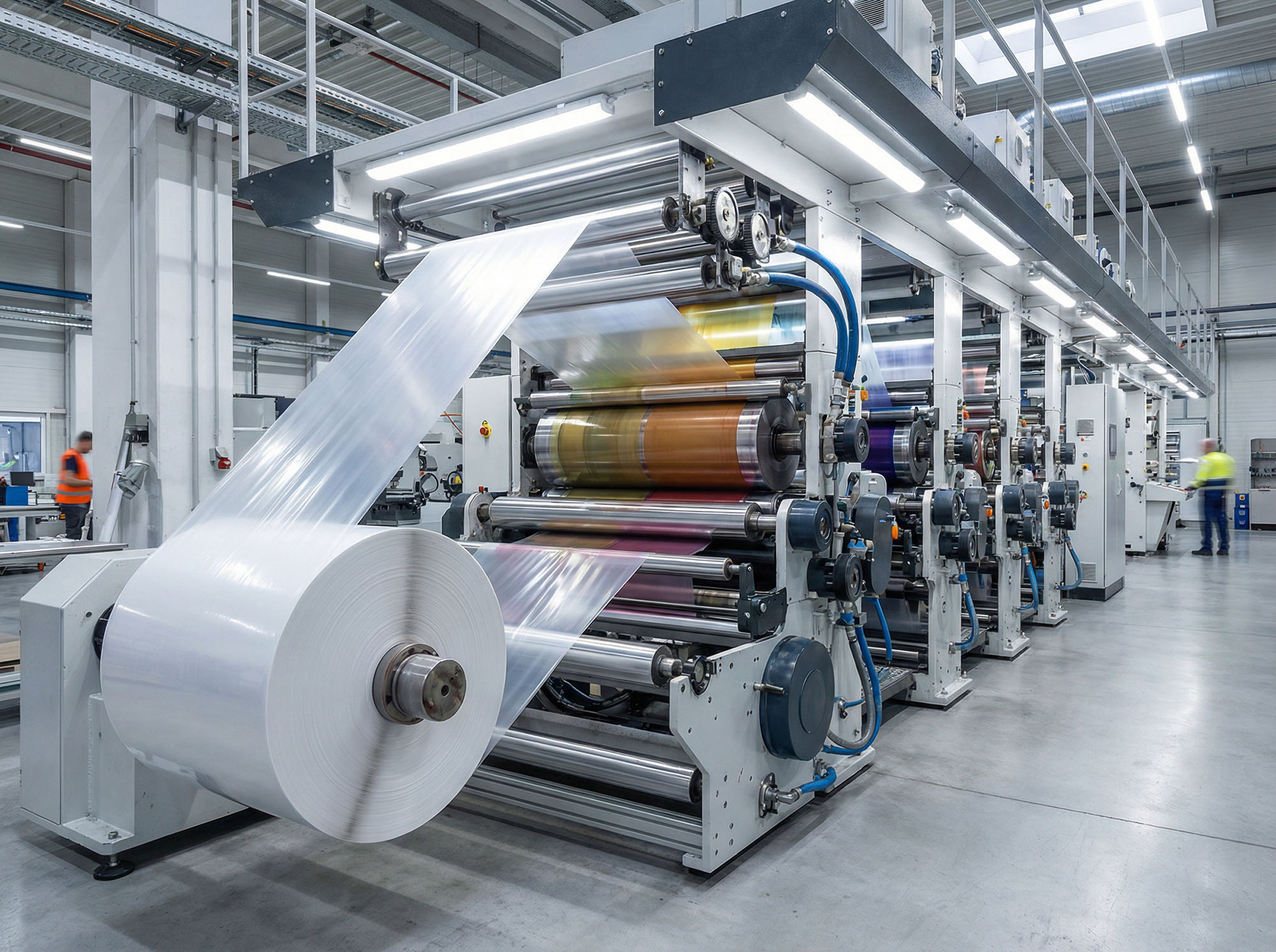 Zemin Baskılı Poşet İmalatı