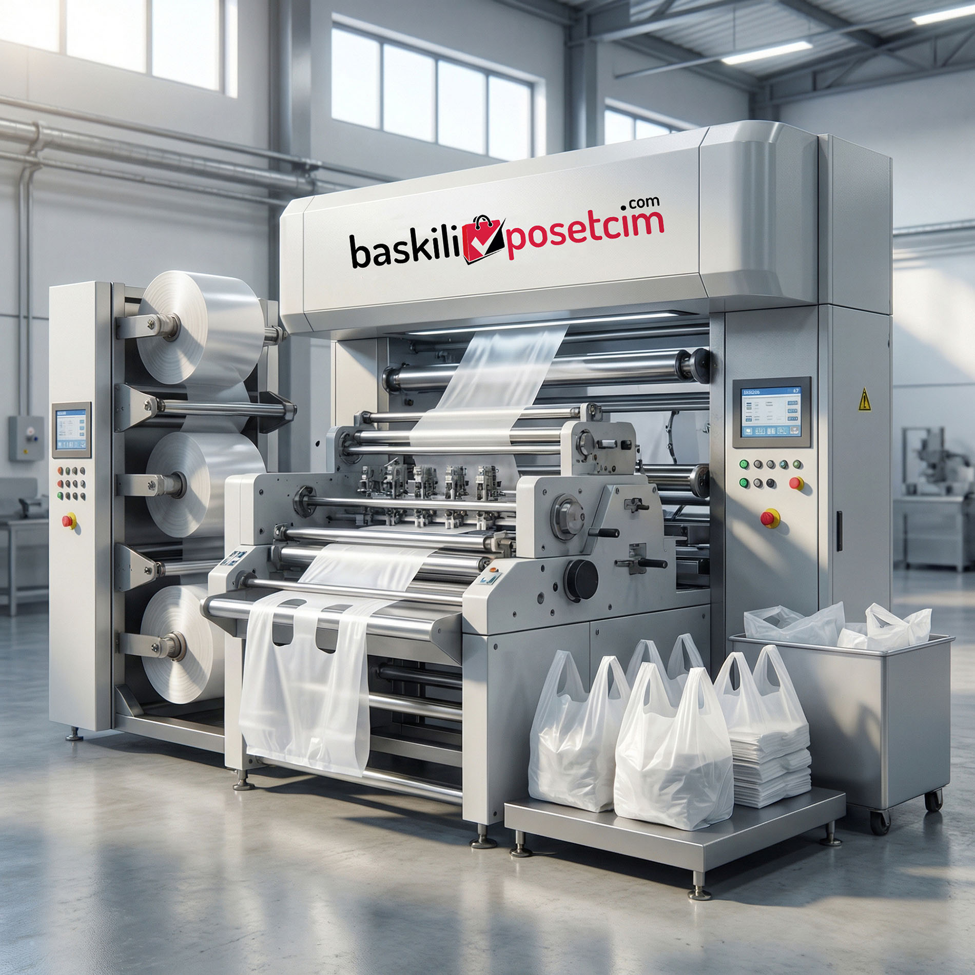 Baskılı Poşetcim Poşet Makinası